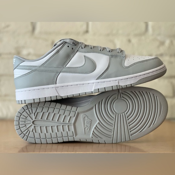 Nike Dunk Low Retro Grey Fog Gray/White Basketball Shoes Men Size